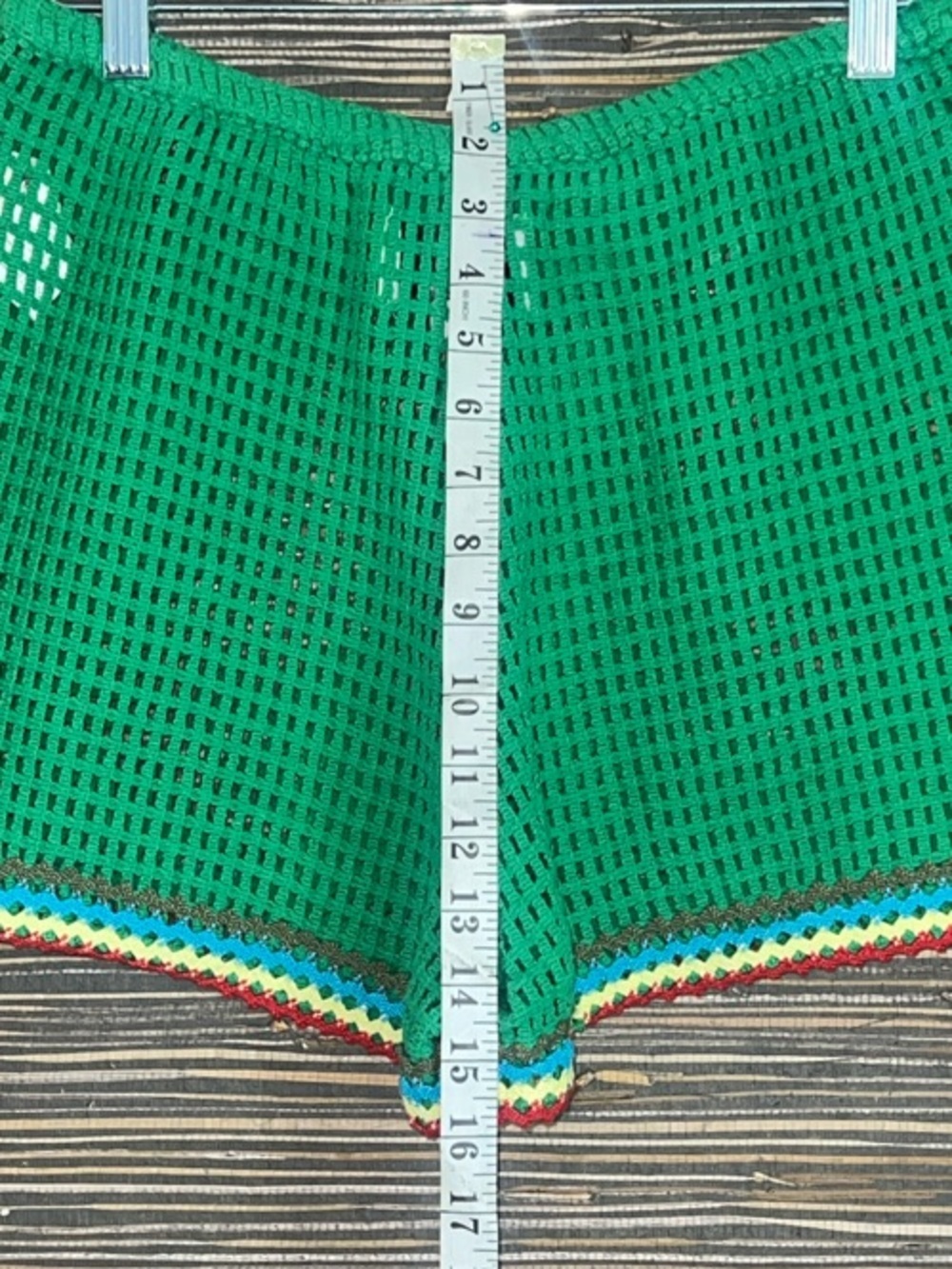 🆕 Urban Outfitters BDG Baja
Crochet Shorts Green Small CoverUp - Picture 11 of 14